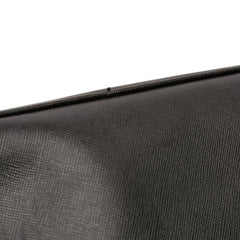 Leather Gancini Shoulder Bag