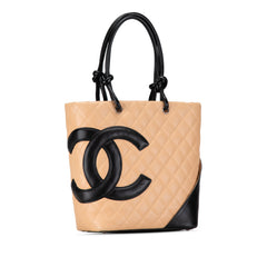 Medium Lambskin Cambon Ligne Tote