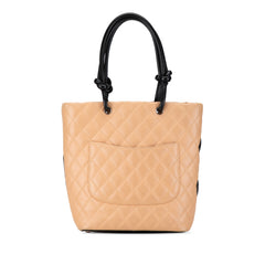 Medium Lambskin Cambon Ligne Tote