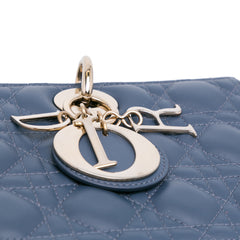 Large Lambskin Cannage Lady Dior