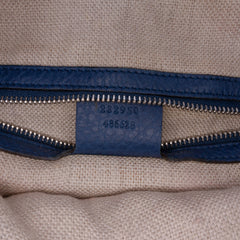 Large Pebbled Calfskin Icon Bit Hobo