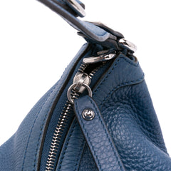 Large Pebbled Calfskin Icon Bit Hobo