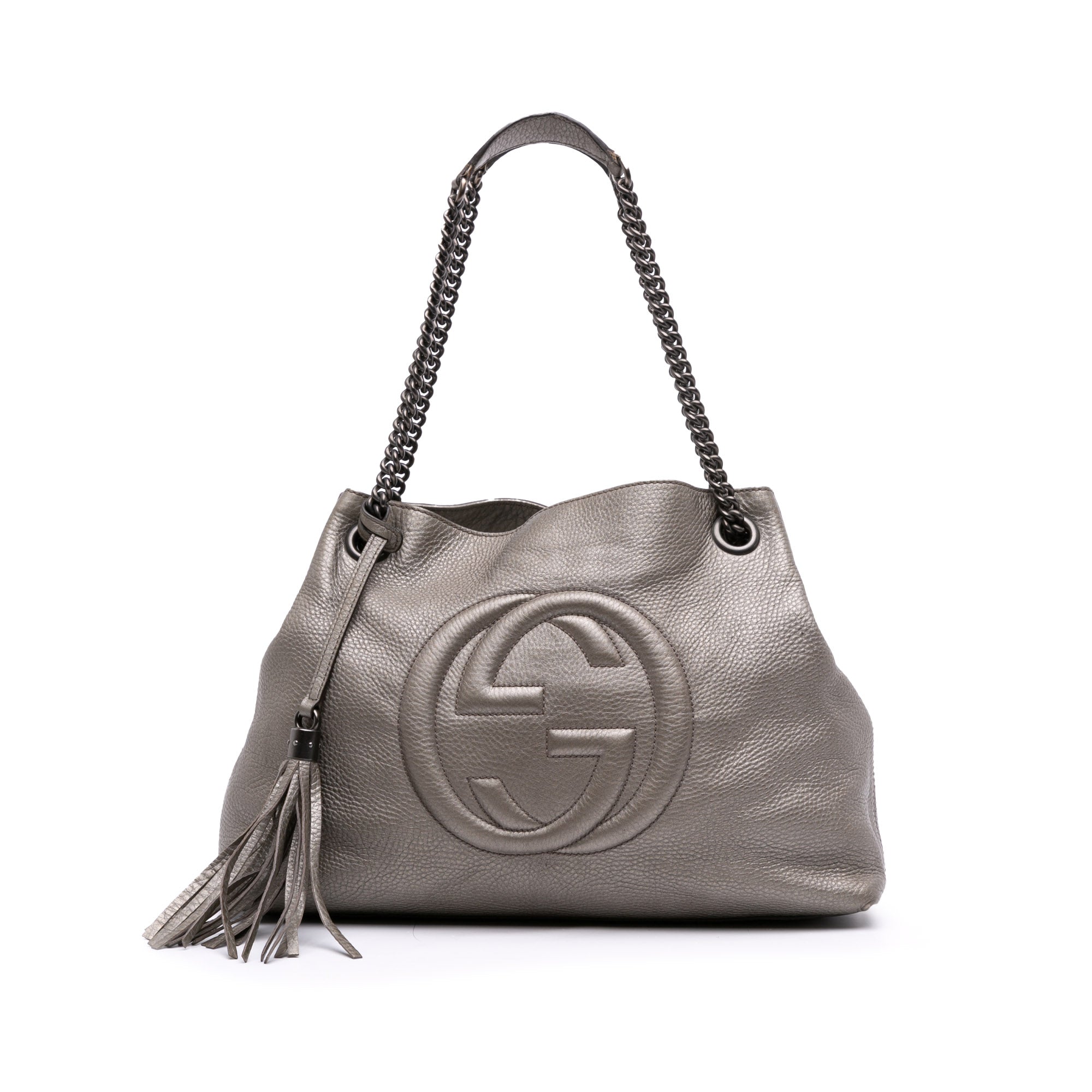 Medium Leather Soho Chain Tote