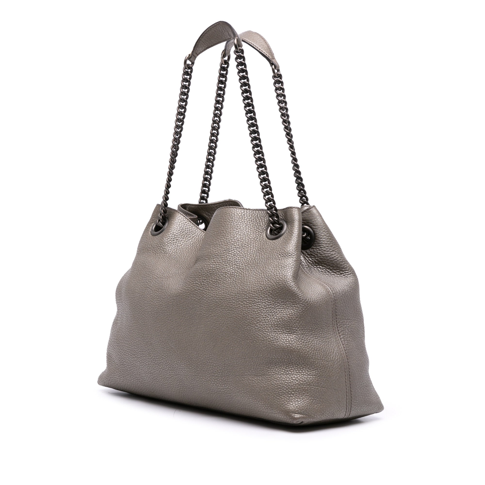Medium Leather Soho Chain Tote