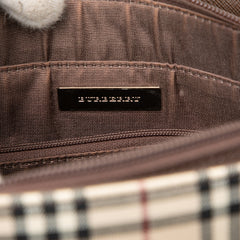 House Check Canvas Tote