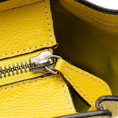 Micro Drummed Calfskin Luggage Tote