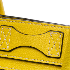 Micro Drummed Calfskin Luggage Tote
