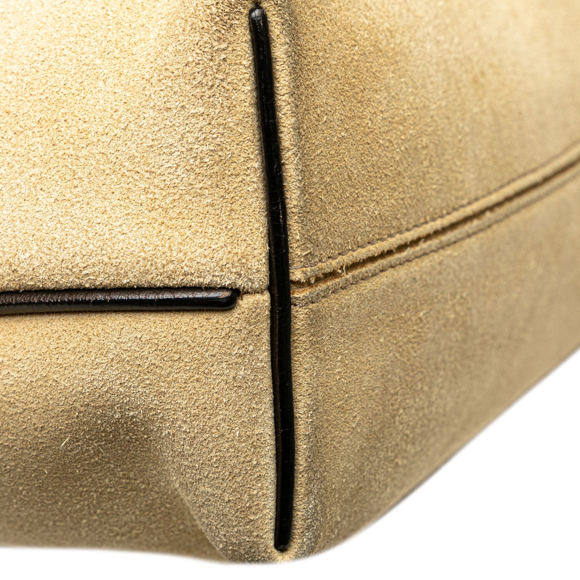 Small Suede Flamenco Knot Hobo