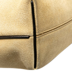 Small Suede Flamenco Knot Hobo
