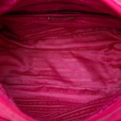 Tessuto Zip Double Buckle Messenger Bag