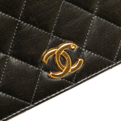 CC Quilted Lambskin Full Single Flap