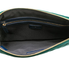 Medium Quilted Jersey O Case Clutch