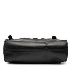 Tonal Check Nylon Shoulder Bag