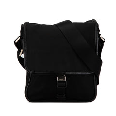 Tessuto Buckle Messenger Bag