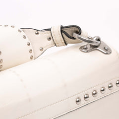 City Calf Studded Folk Cahier Crossbody