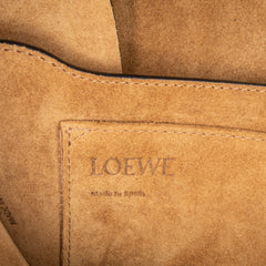 Small Raffia and Calfskin Gate Crossbody