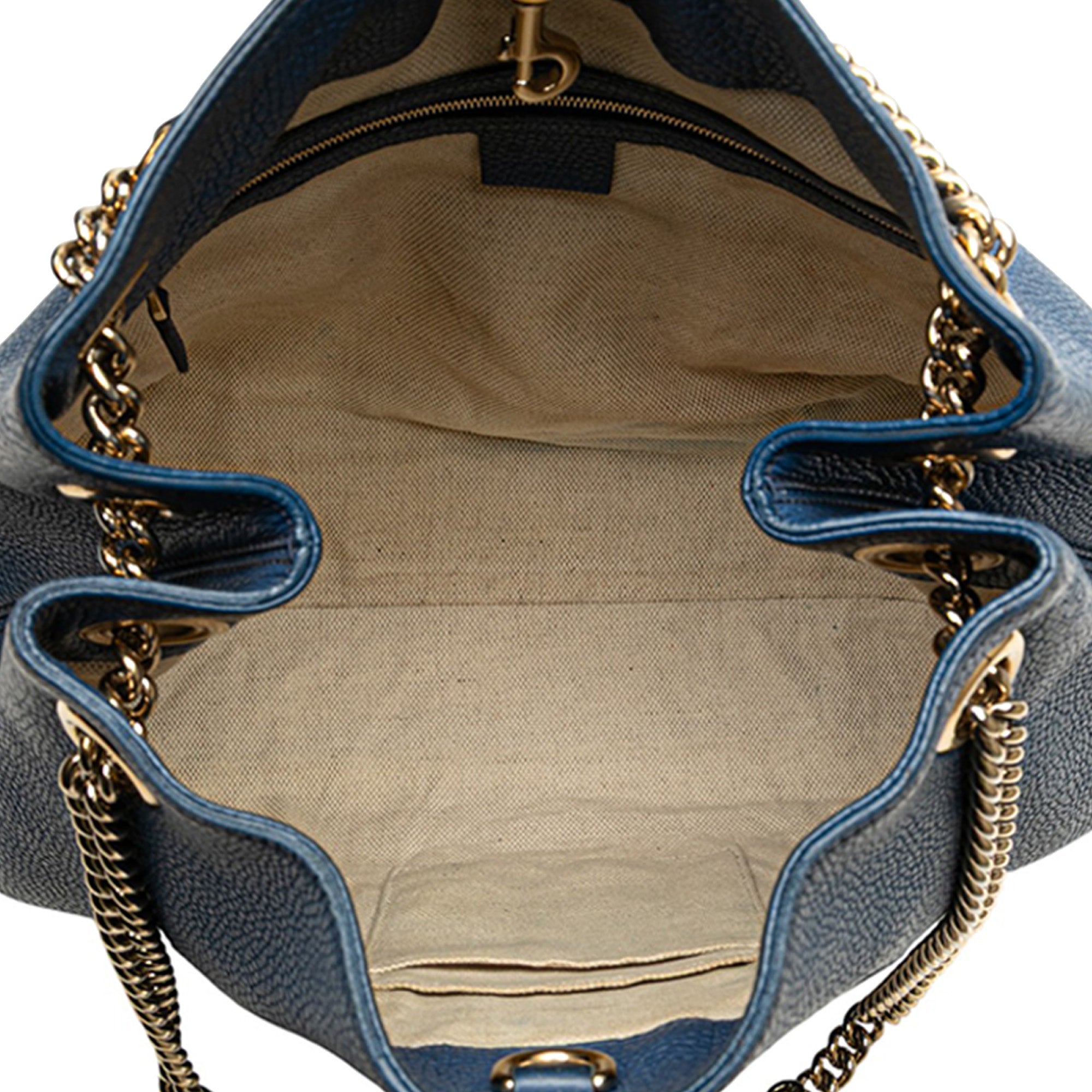 Medium Leather Soho Chain Tote