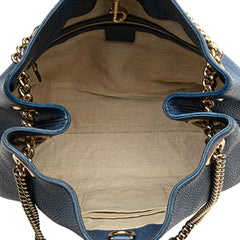 Medium Leather Soho Chain Tote