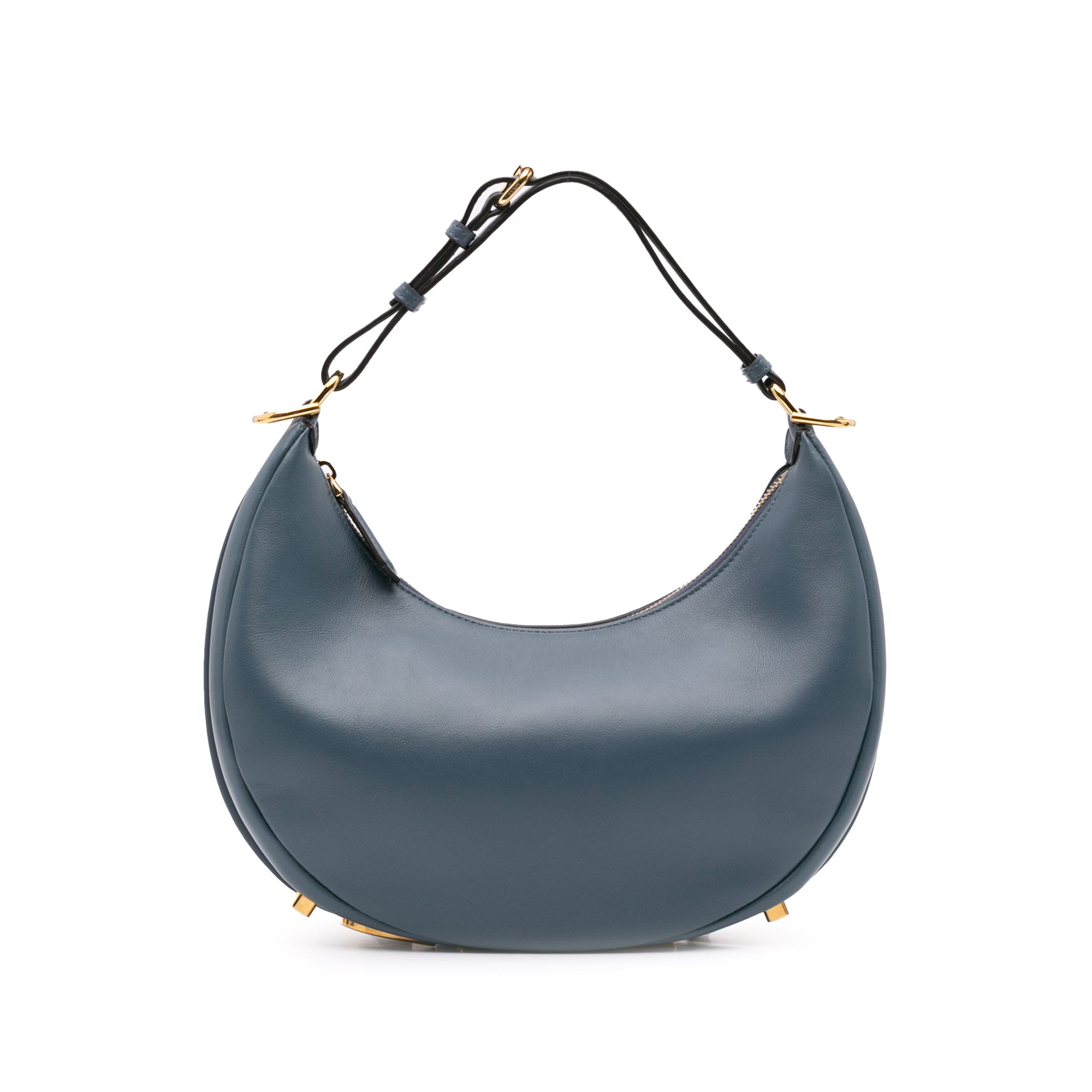 Small Leather Fendigraphy Hobo