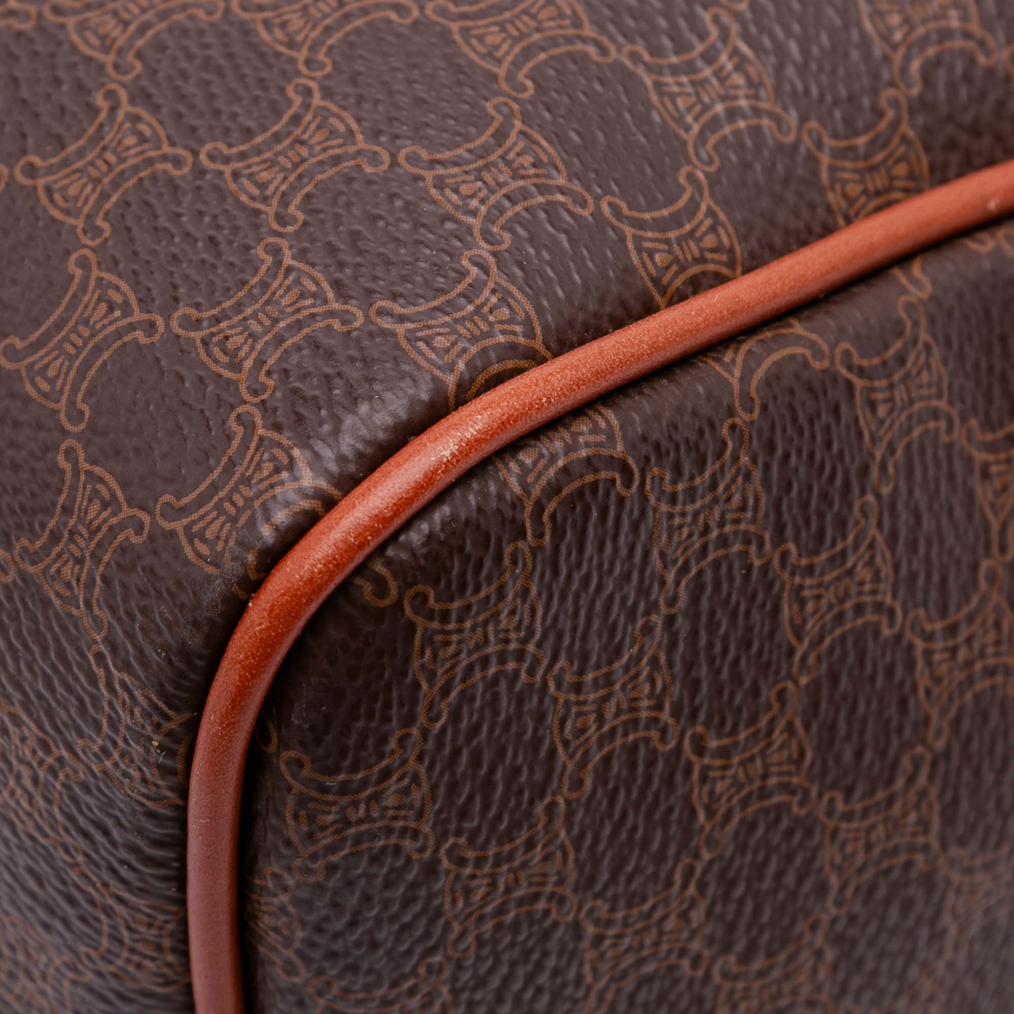 Macadam Coated Canvas Handbag