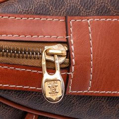 Macadam Coated Canvas Handbag