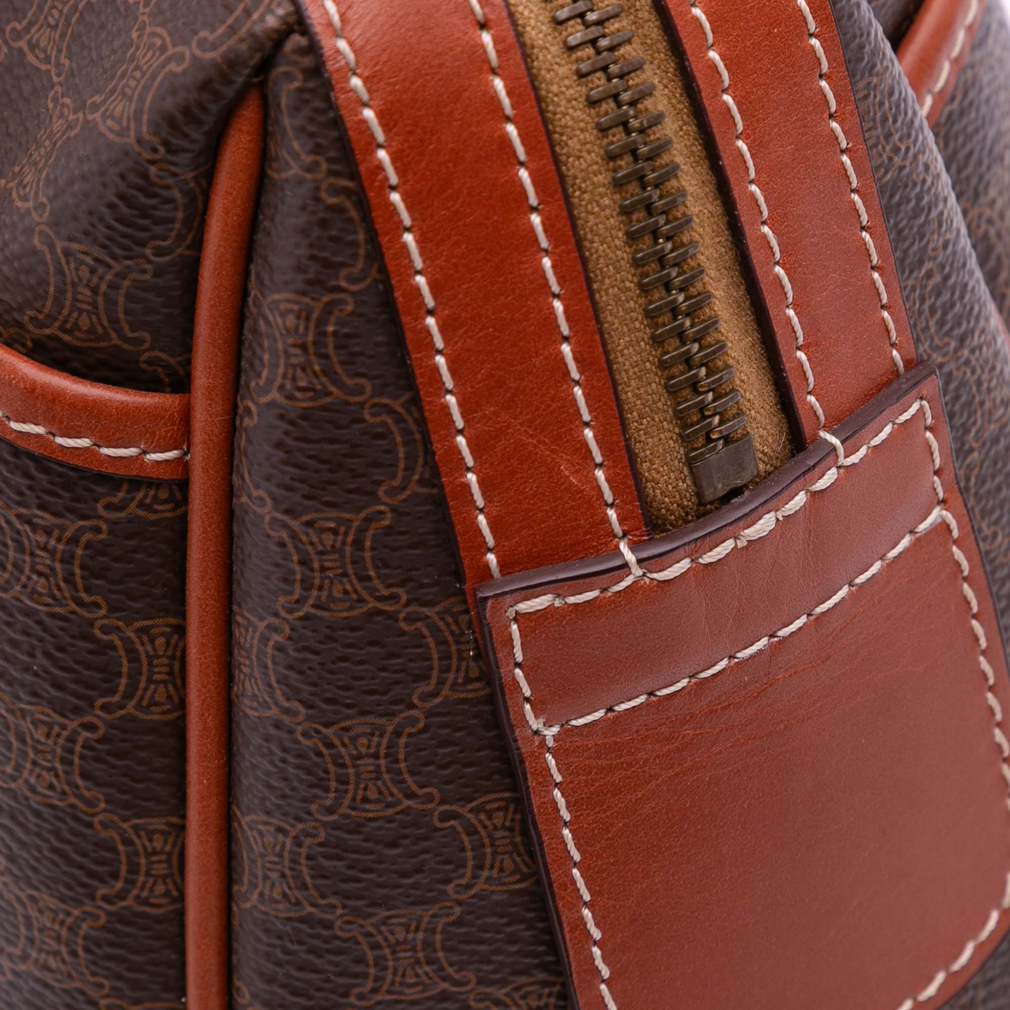 Macadam Coated Canvas Handbag
