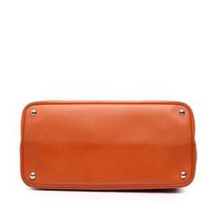 Medium Saffiano Cuir Double Satchel