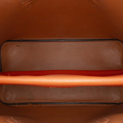 Medium Saffiano Cuir Double Satchel