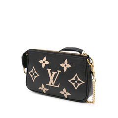 Bicolor Monogram Empreinte Mini Pochette Accessoires