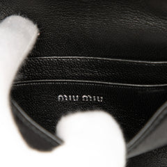 Mini Matelasse Nappa Miu Delice Crossbody