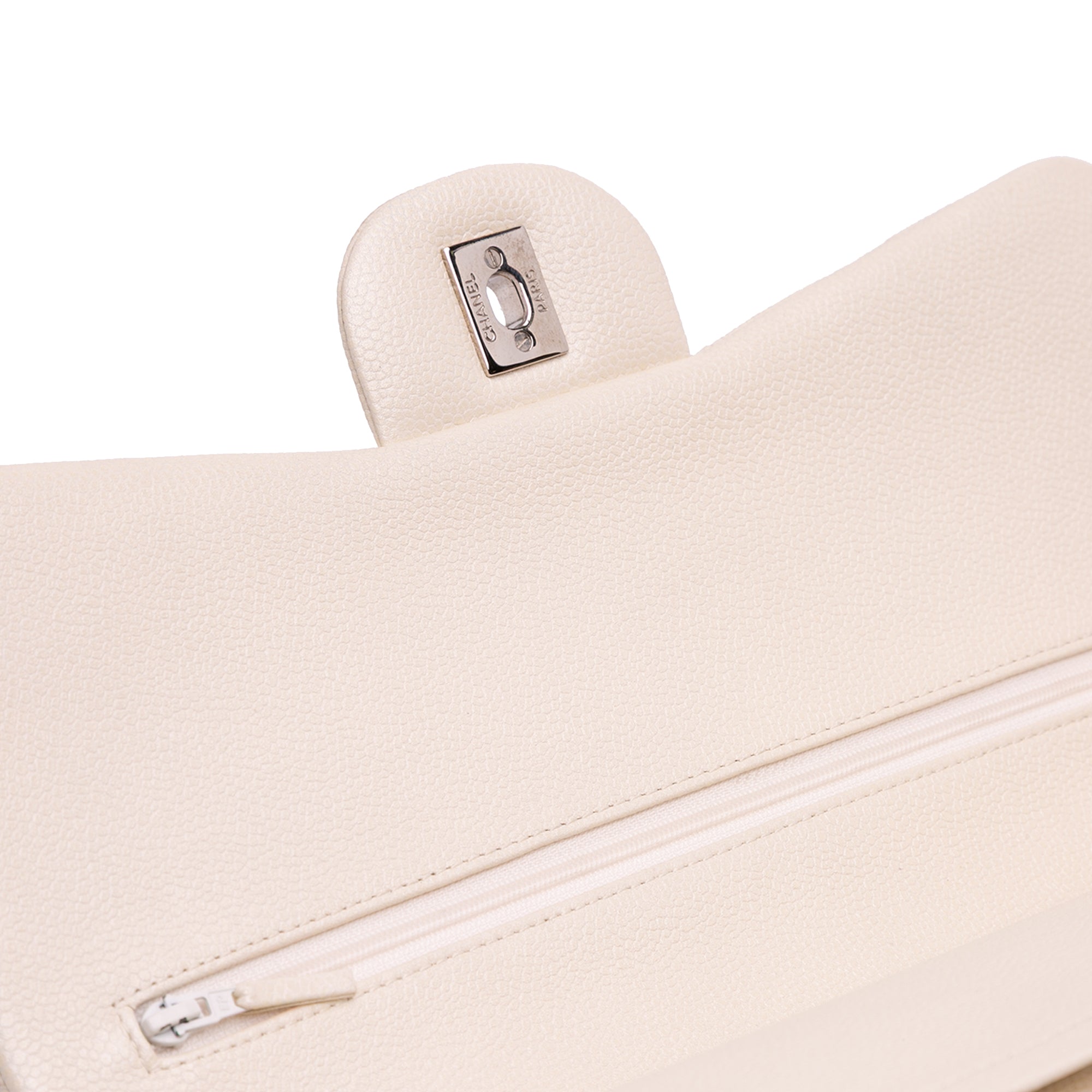 Jumbo Classic Caviar Double Flap