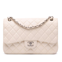 Jumbo Classic Caviar Double Flap