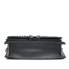 Mini Crystal Embellished Velvet Dionysus Crossbody