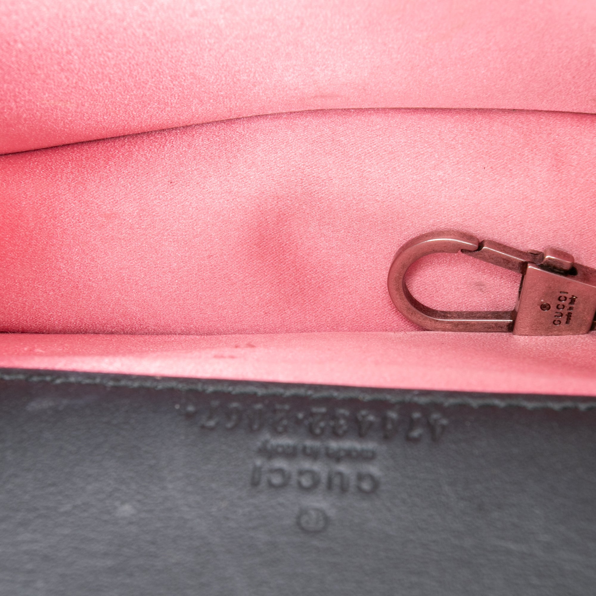 Mini Crystal Embellished Velvet Dionysus Crossbody