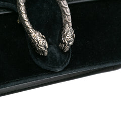 Mini Crystal Embellished Velvet Dionysus Crossbody