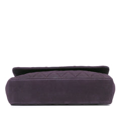 Quilted Iridescent Caviar Lady Pearly Flap