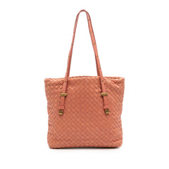 Mini Nappa Intrecciato Shopper Tote