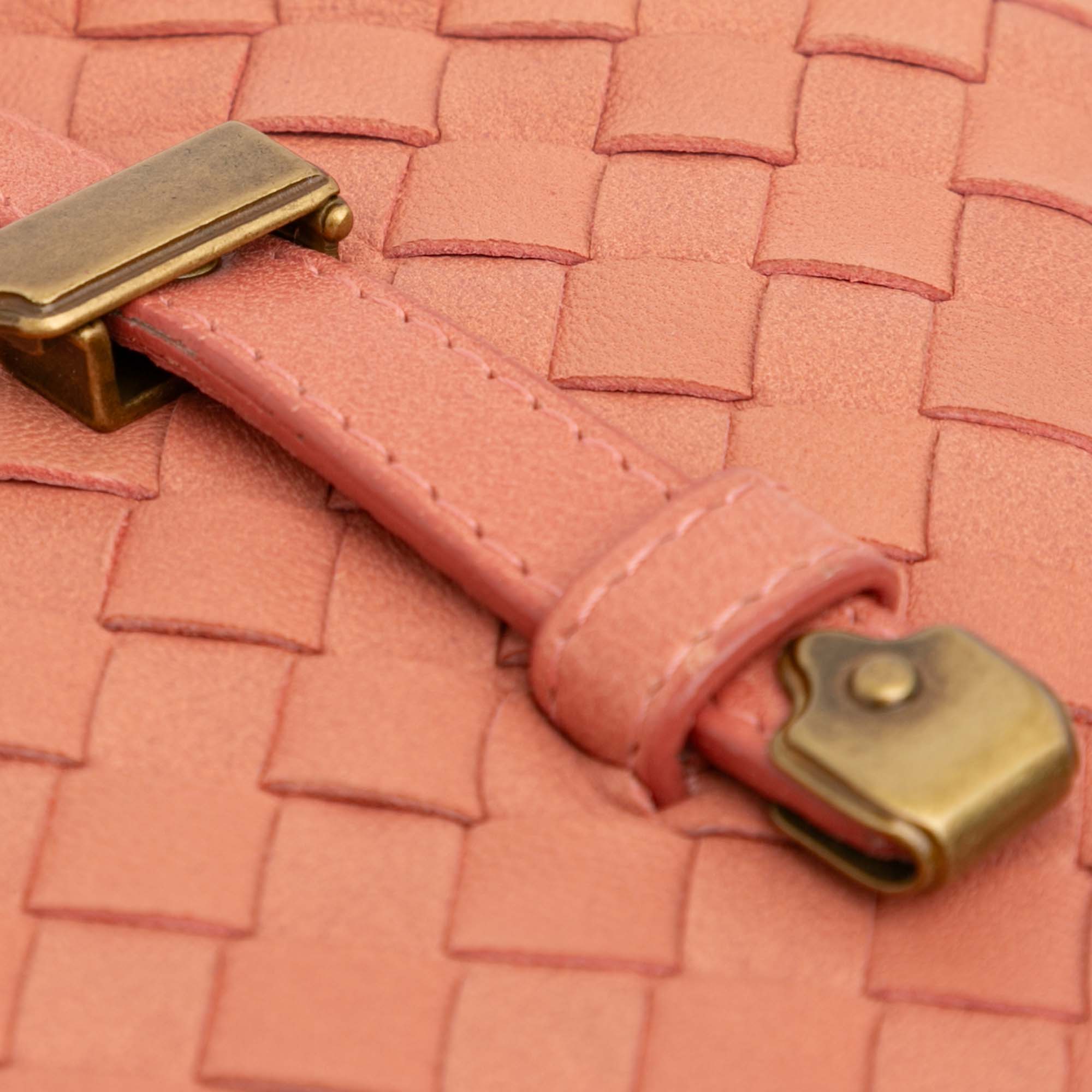 Mini Nappa Intrecciato Shopper Tote