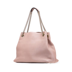 Medium Leather Soho Chain Tote