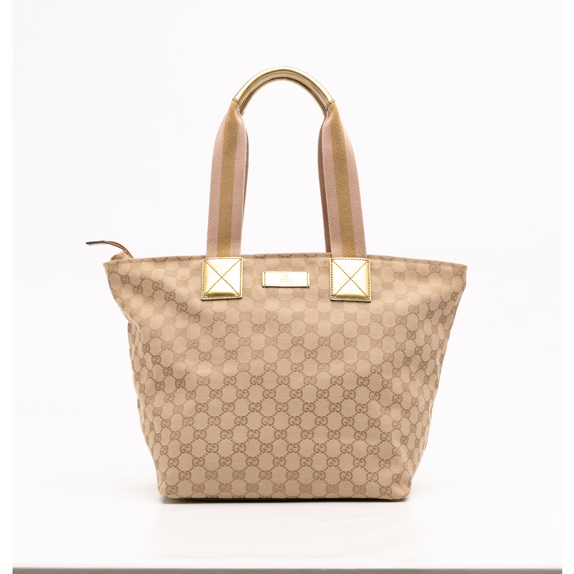 GG Canvas Web Tote 
