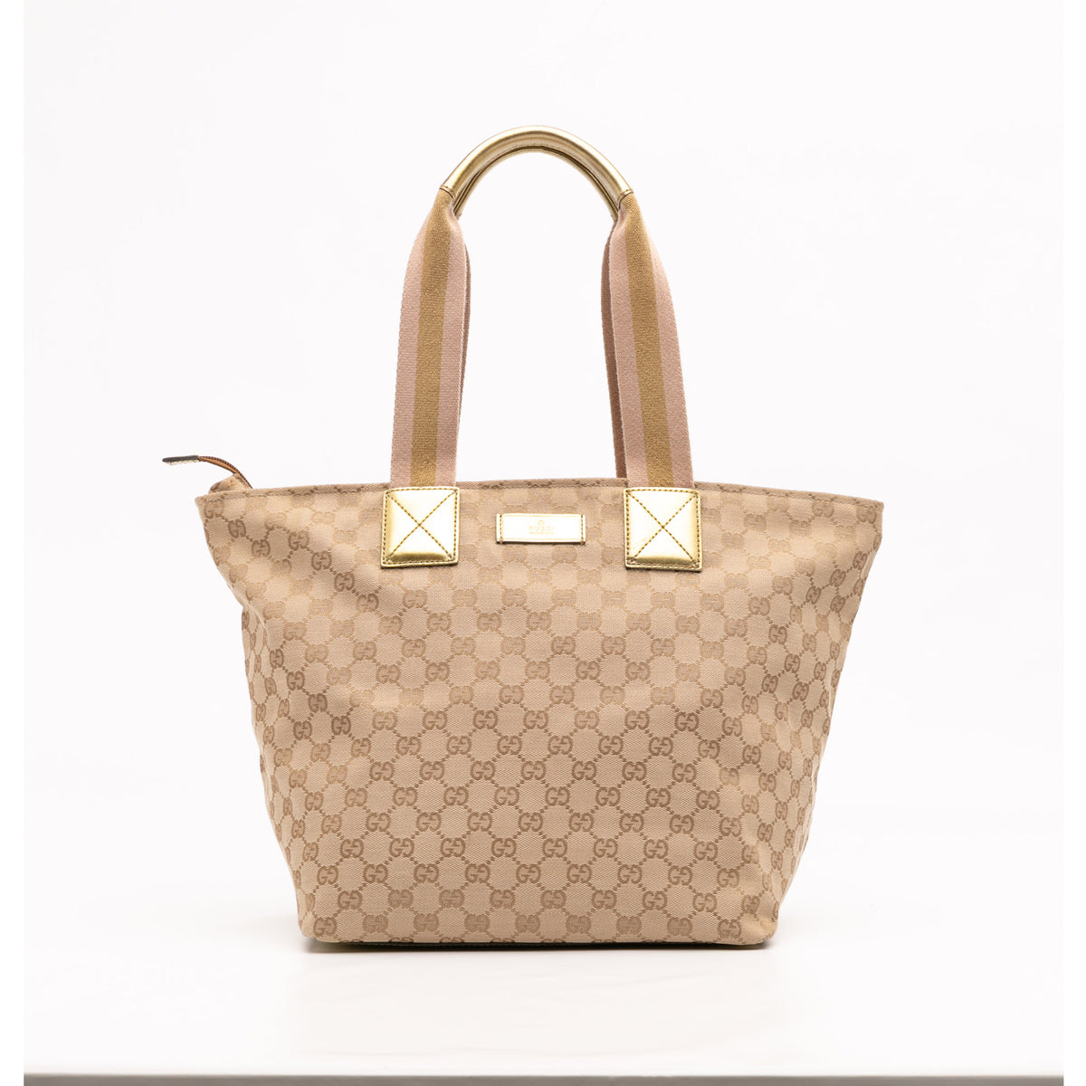 GG Canvas Web Tote 