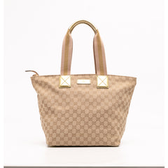 GG Canvas Web Tote 