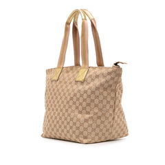 GG Canvas Web Tote 