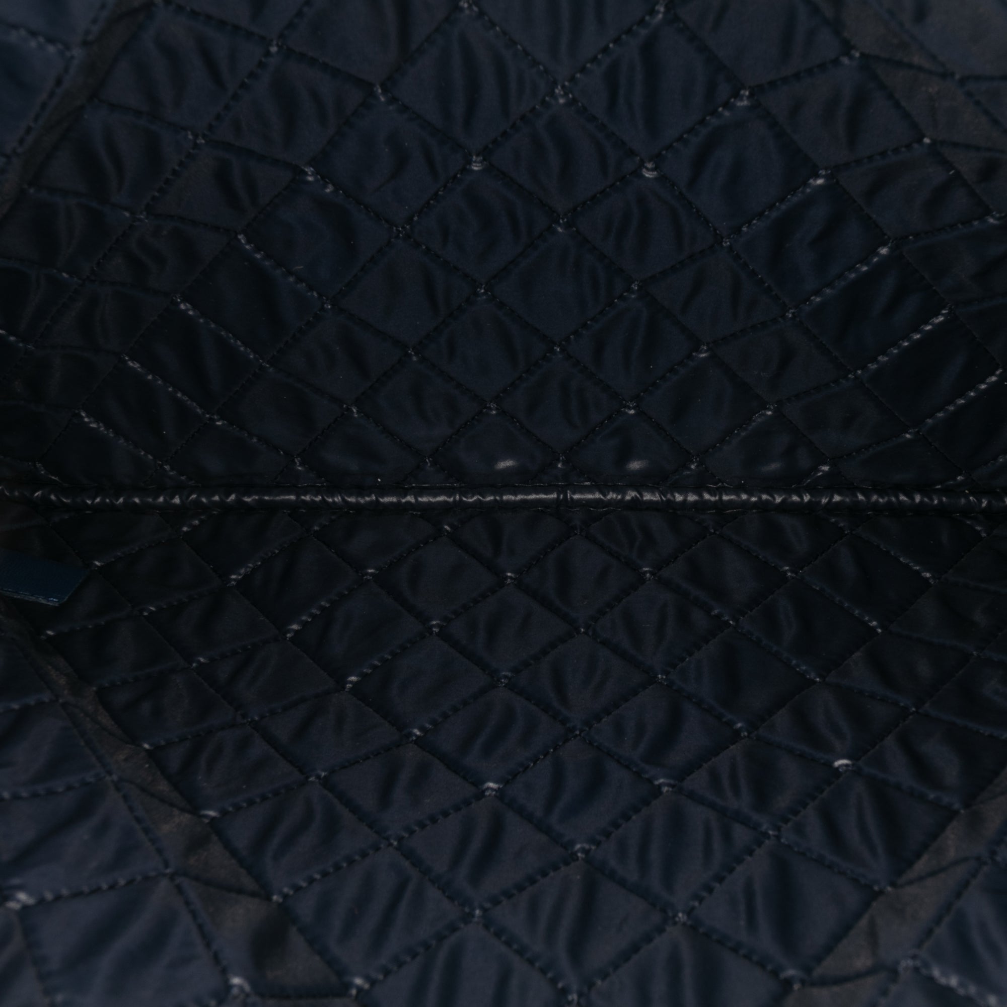 Large Quilted Lambskin O Case Clutch