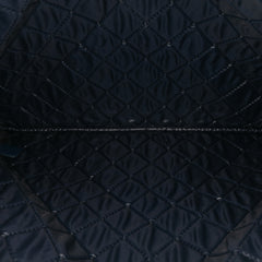 Large Quilted Lambskin O Case Clutch