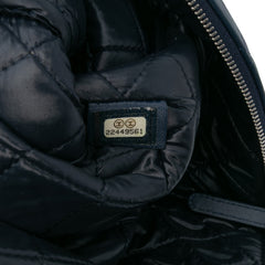 Large Quilted Lambskin O Case Clutch