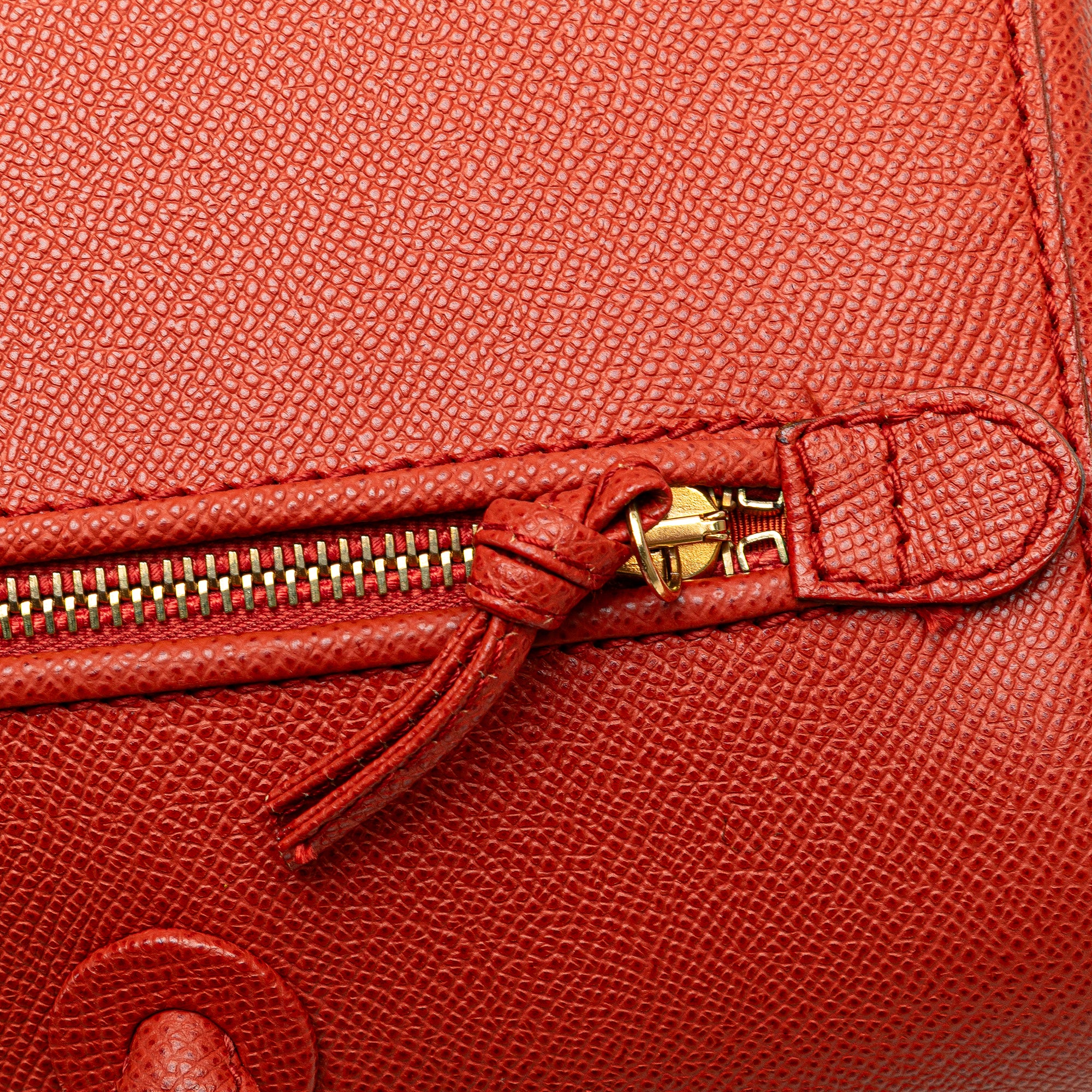 Grained Calfskin Tote