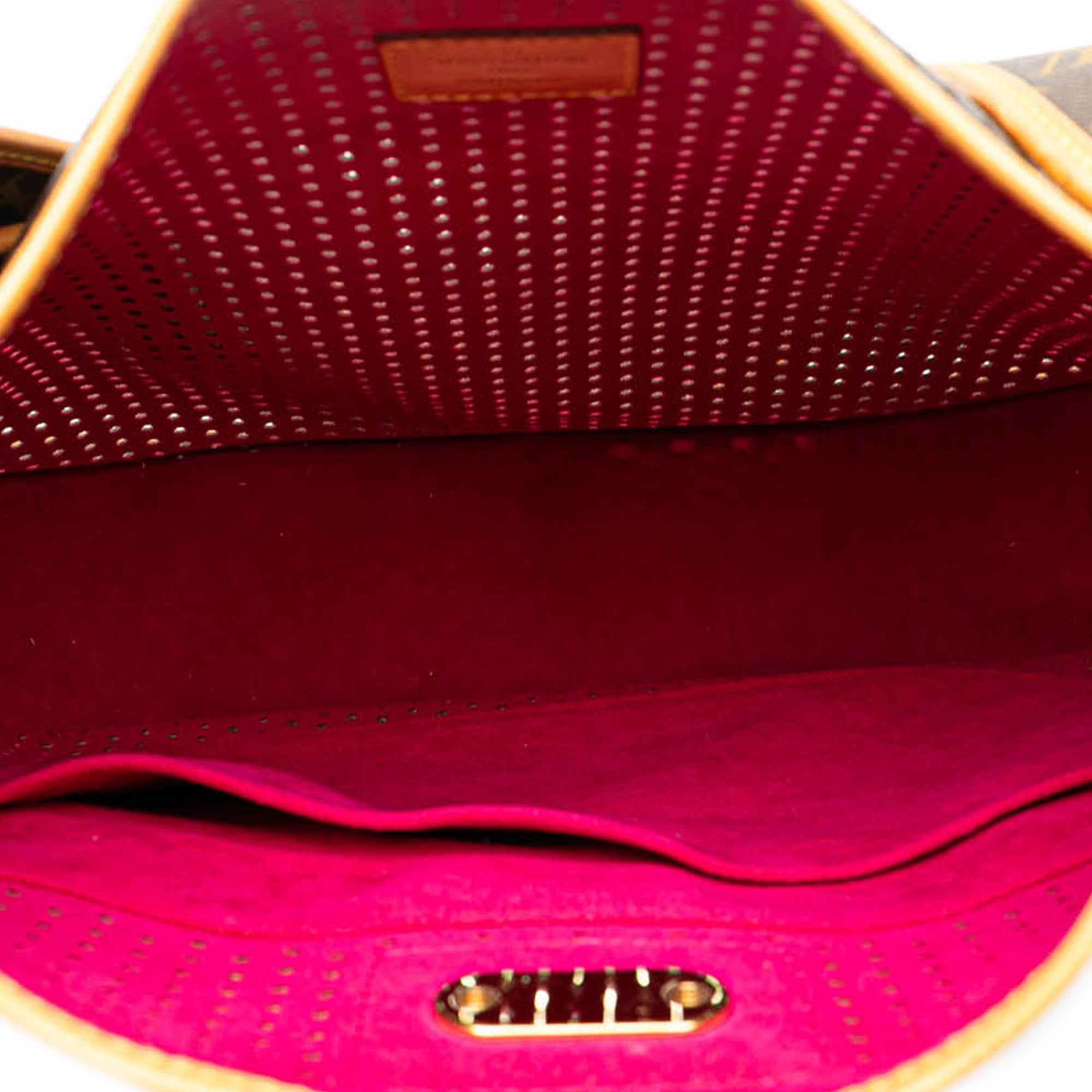 Monogram Musette Perforated