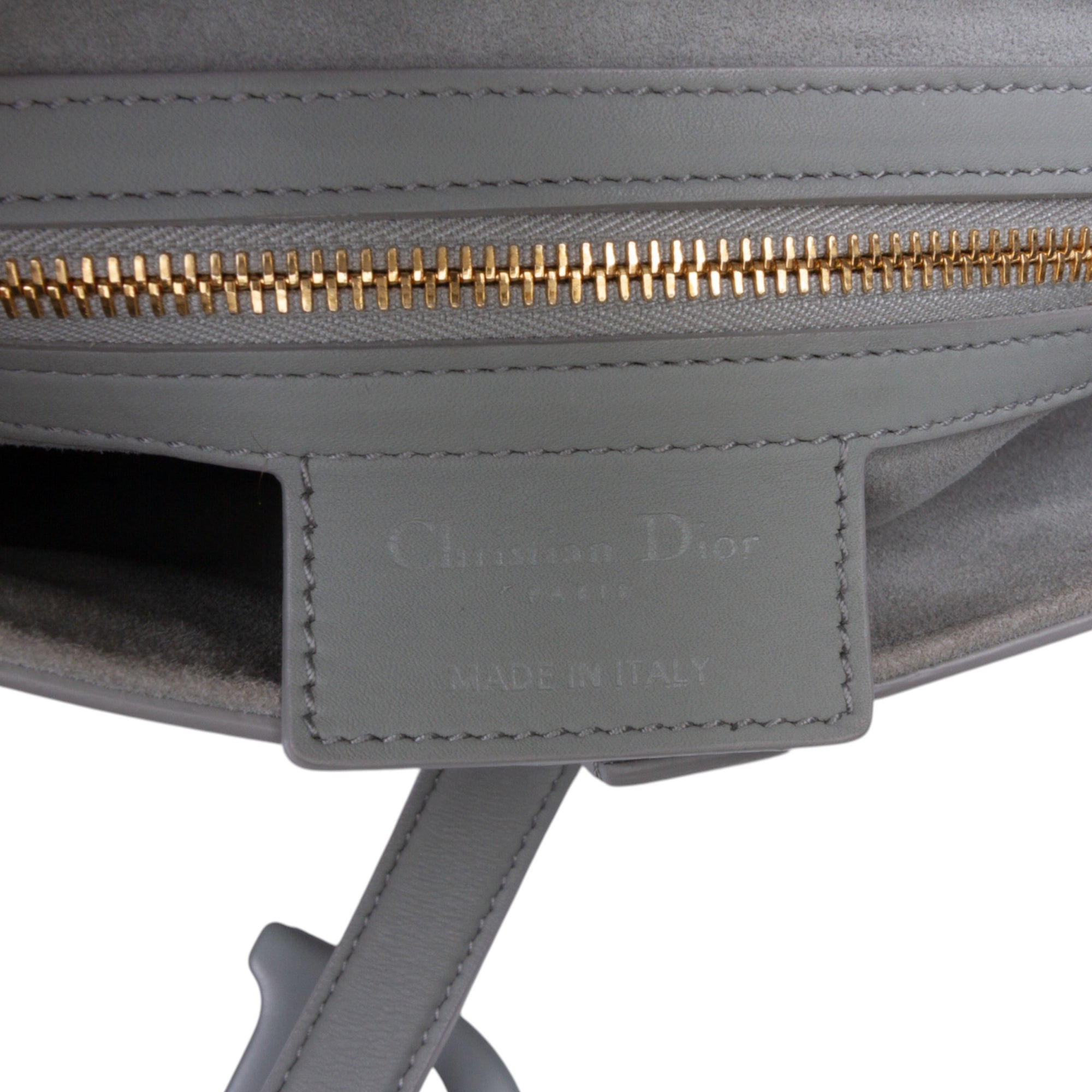 Ultra Matte Calfskin Saddle Bag