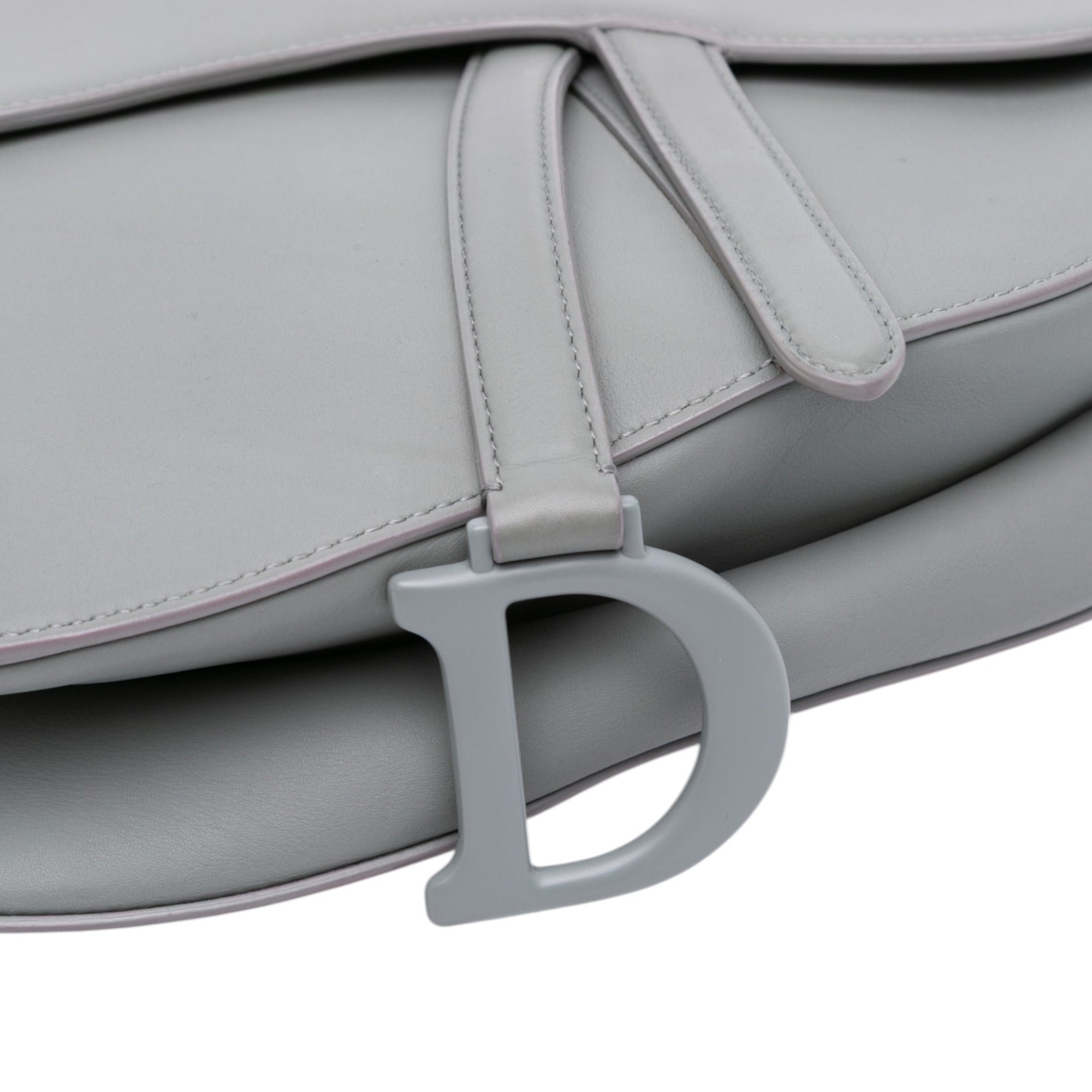 Ultra Matte Calfskin Saddle Bag